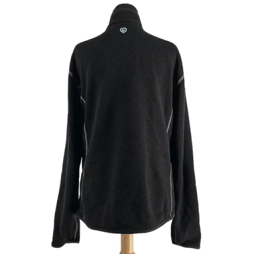 Kuhl Tara Fleece Jacket layering mid weight alfpaca moisture wicking sz xl